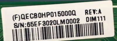 MAIN PARA MONITOR HP / NUMERO DE PARTE QECBOHP0150 / 715G7083-M01-000-0H4I /NUMERO DE PANEL LM270WF5 (S2)(F2) / MODELO HP27XW - Imagen 2